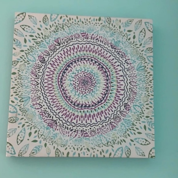 16X16 Canvas Bohemian Print - Picture 1 of 2
